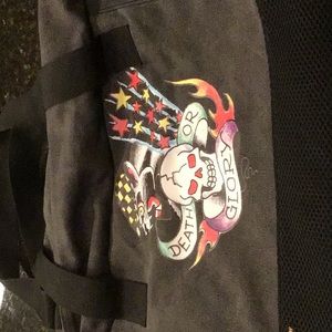 ED HARDY DUFFLE NEW